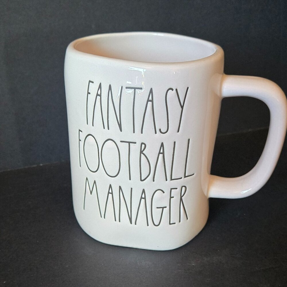 Rae Dunn "Fantasy Football Manager" Mug By Magenta NFL Artisan Collection